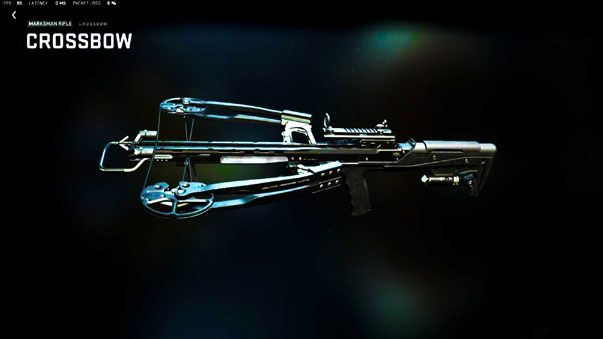 A crossbow in Call of Duty Modern Warfare 2.