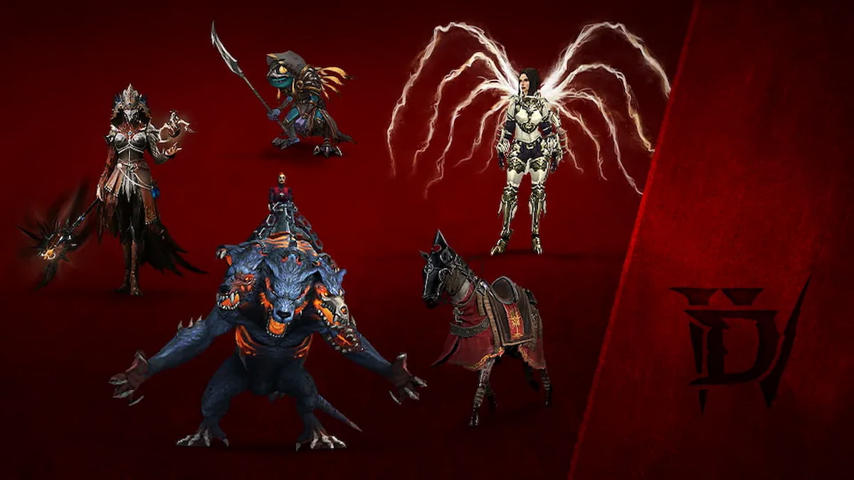 The preorder bonuses that come with the standard edition of Diablo 4.