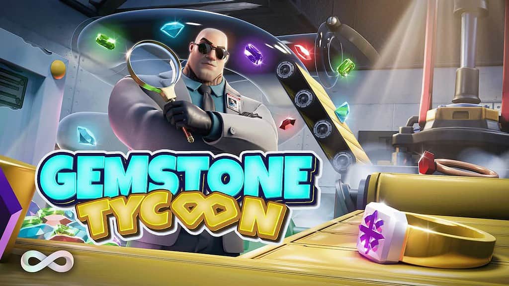 Promotion image of Fortnite Creative 2.0 map called Gemstone Tycoon