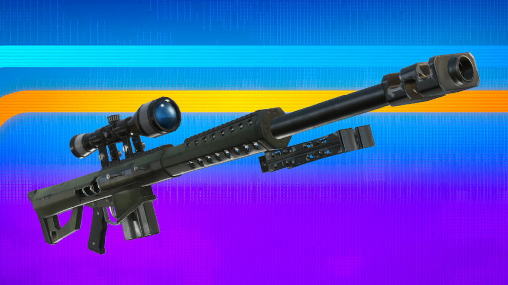 Image of a weapon in Fortnite