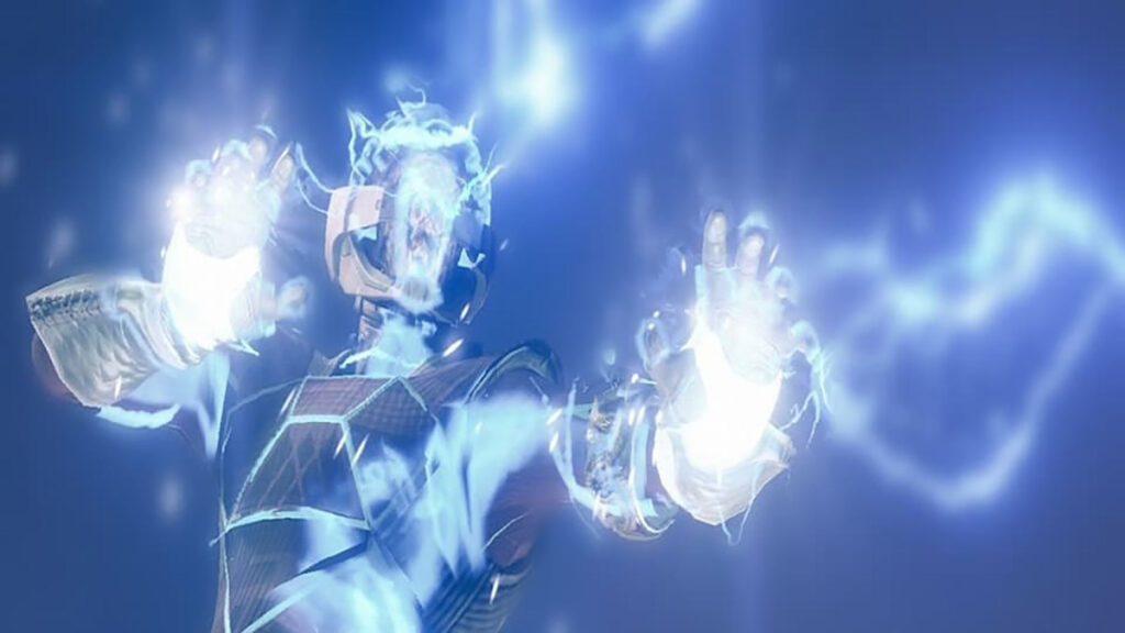 Image of the Controller of Storms in Destiny 2, a powerful ultimate ability that summons a deadly storm to decimate enemies.