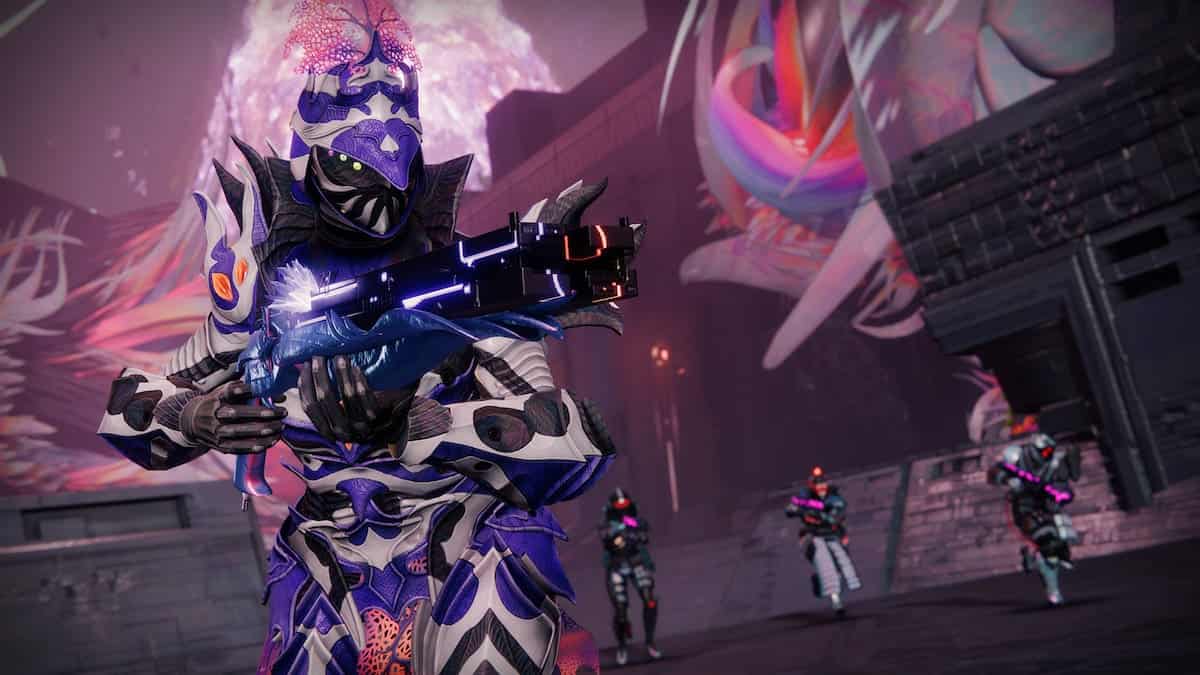 Destiny 2 Titan in Root of Nightmares armor