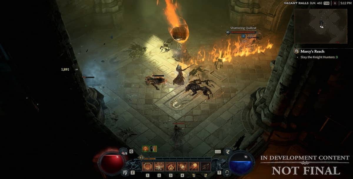 diablo 4 interacting with a shrine