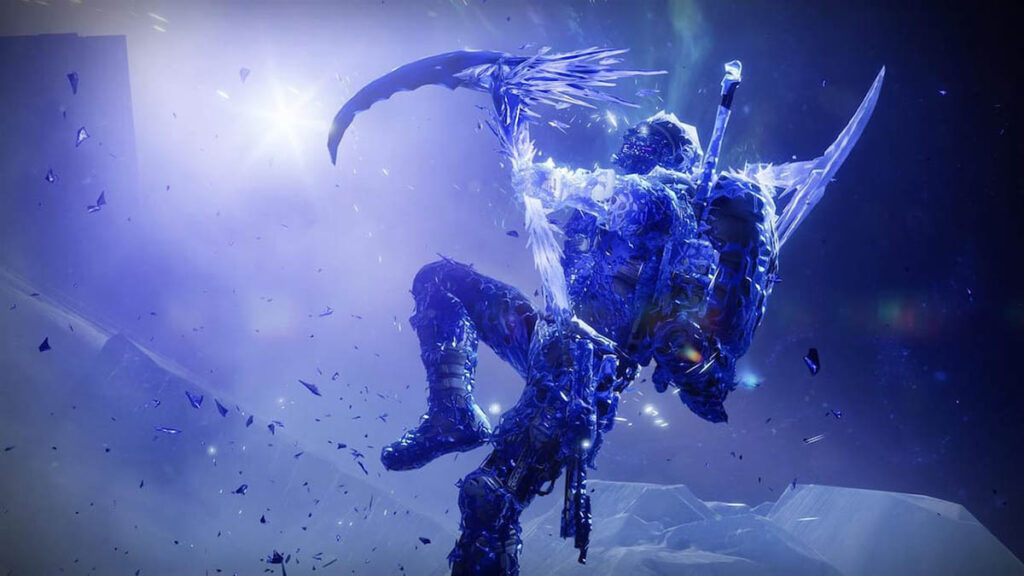 Image of Umbral Shadebinders in Destiny 2, wielding the power of the darkness to control and freeze their enemies.