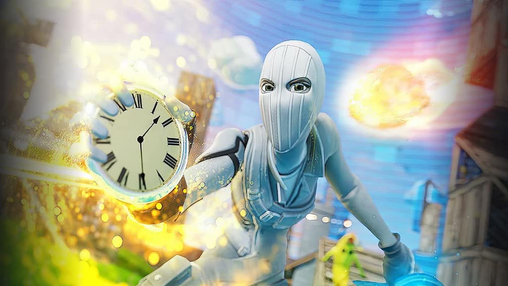 Fortnite promo image for the Foroever Zone Wars map