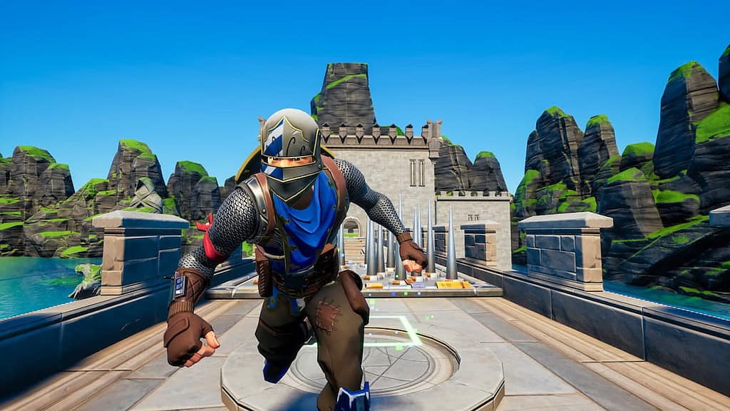 fortnite creative map for 200+ levels castle deathrun