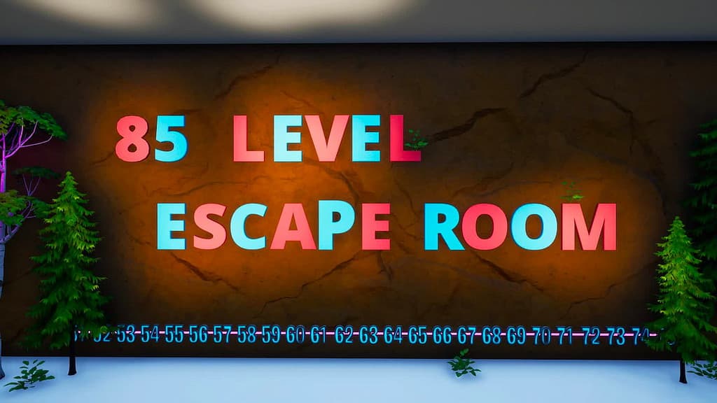 fortnite creative escape room 85 map