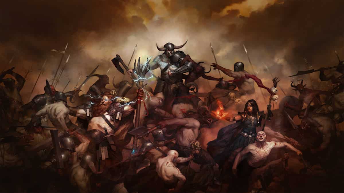 Diablo 4 character key art