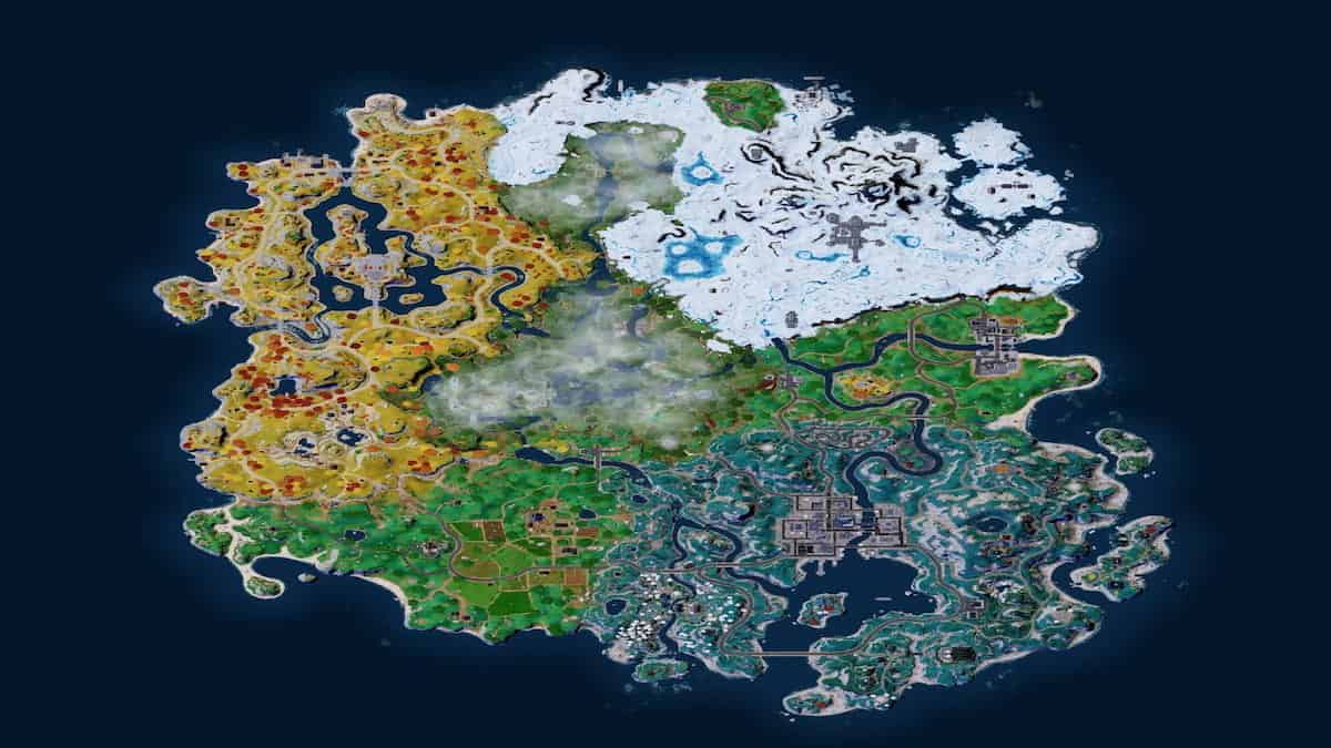 Fortnite chapter 4 season 3 new map