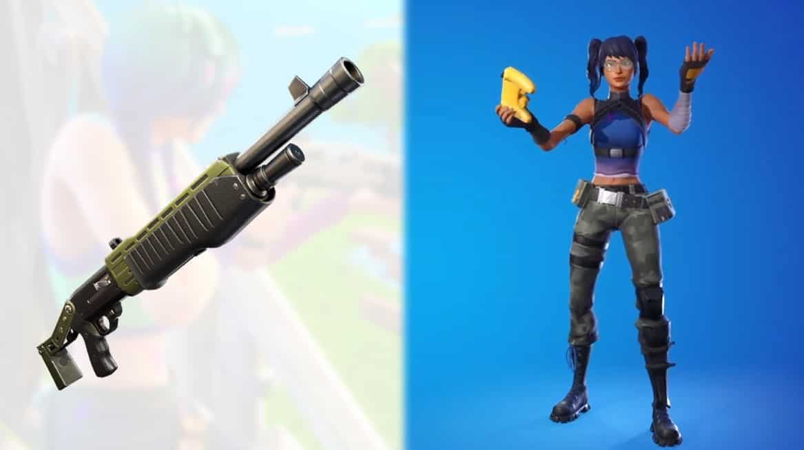 Fortnite pump-action shotgun