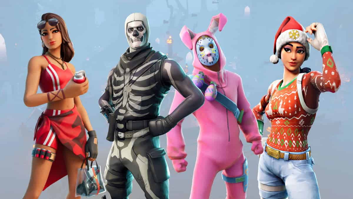 Image of Fortnite seasonal skins