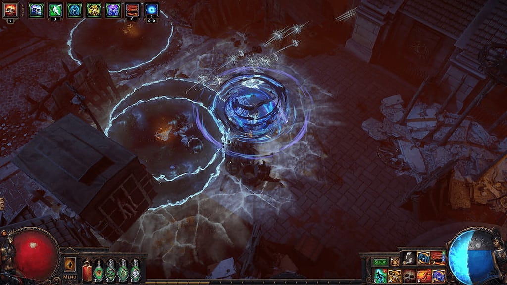 Screenshot from Path of Exile.