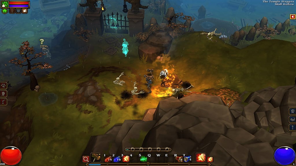 Screenshot from Torchlight 2.