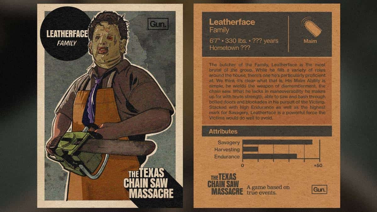 Texas Chain Saw Massacre - Best Leatherface Build, Attributes & Perks featured image