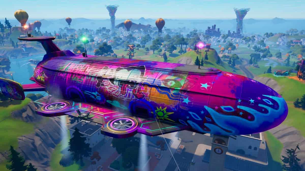 Flairship Blimp in Fortnite