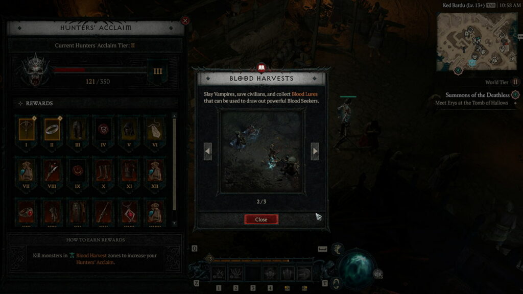 Diablo 4 Blood Harvest screen 2