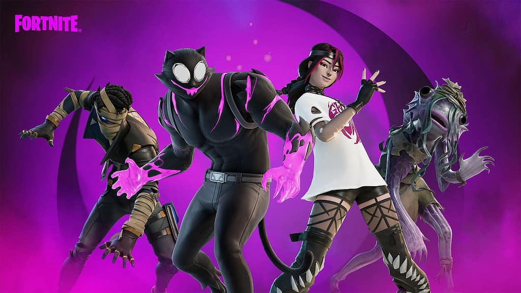 Fortnite Fortnitemares new skins Seth, Bogstick, Phantom Meowscles, and Festival Phaedra