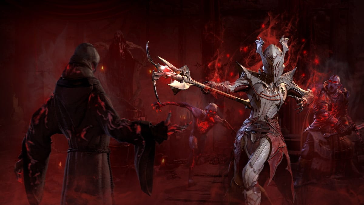 Diablo 4 Season 2 image of a character holding a staff