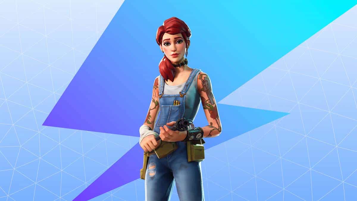 An image of blacksmith Clip, a new NPC in Fortnite.