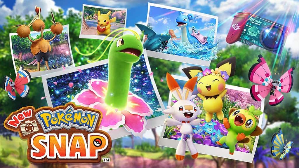 Cover image of New Pokemon Snap game on Nintendo Switch.