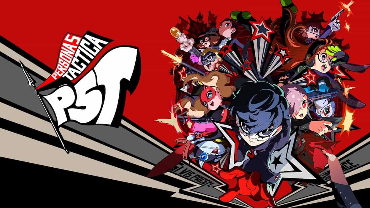 Image of the characters from the Persona 5 tactica