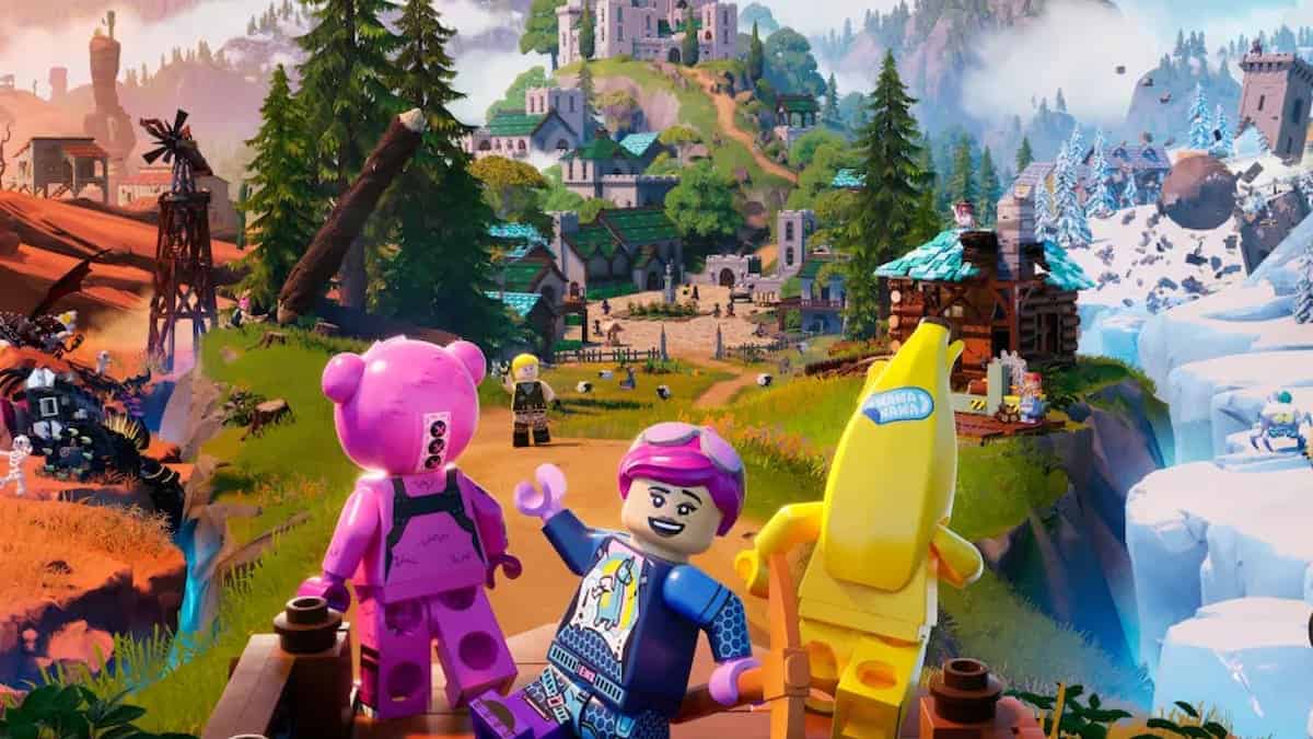 Fortnite LEGO promo image