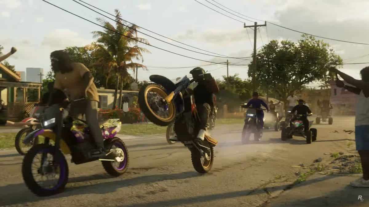 Men on streetbikes in GTA 6