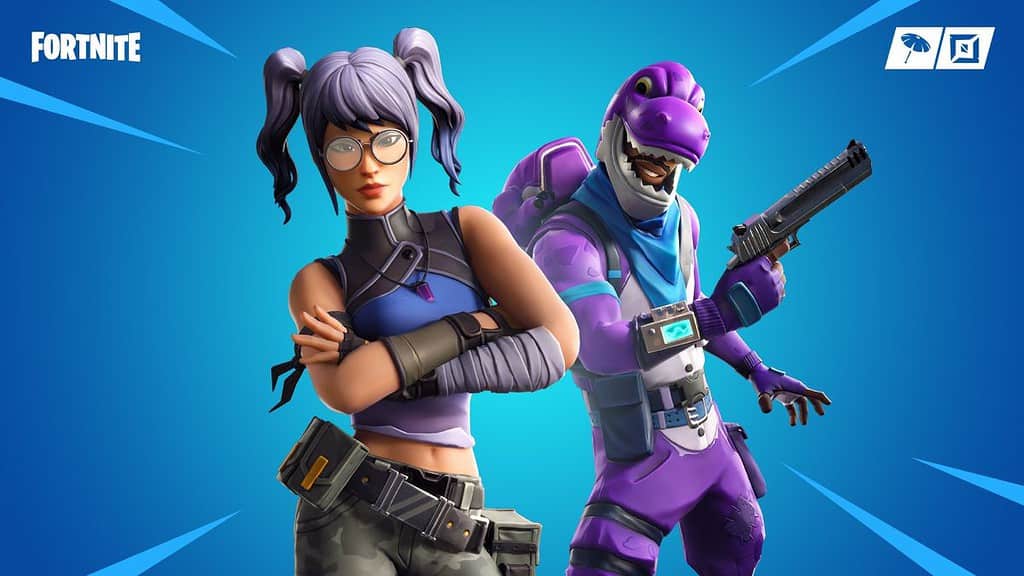 Crystal skin in Fortnite