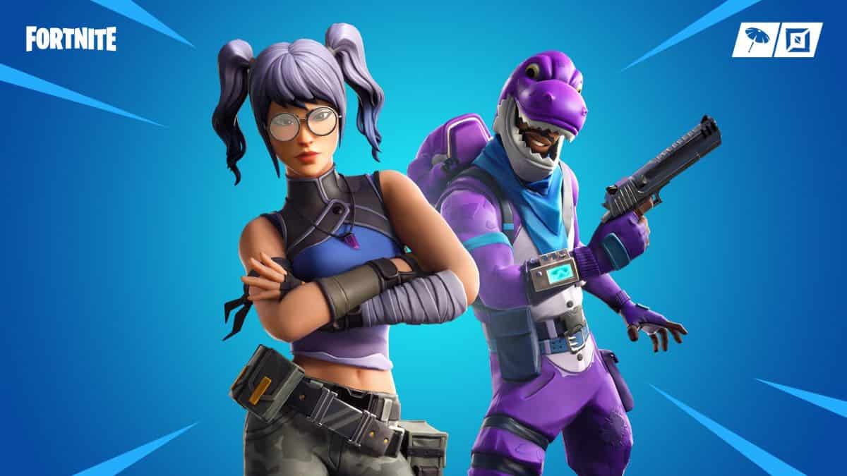 Crystal skin in Fortnite