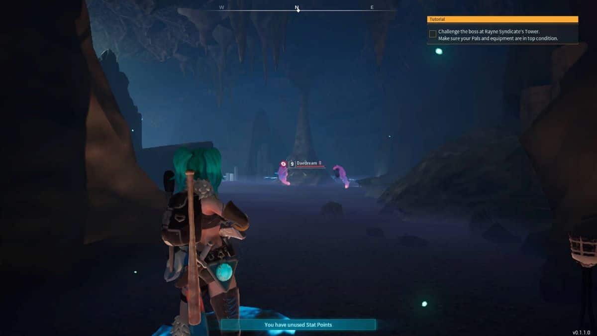 Player enters a dungeon in Palworld