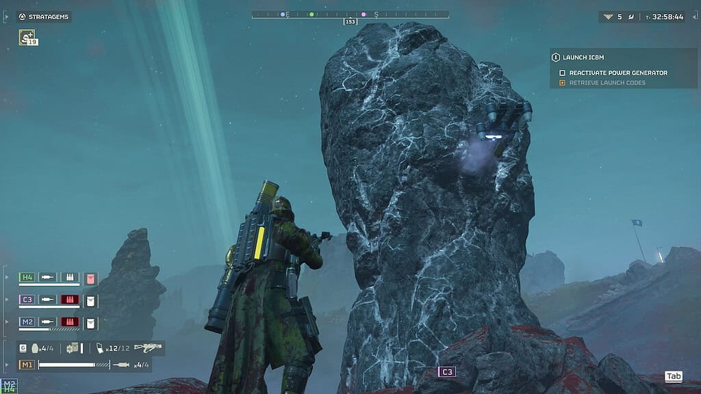 Helldivers 2 image of the sample rock