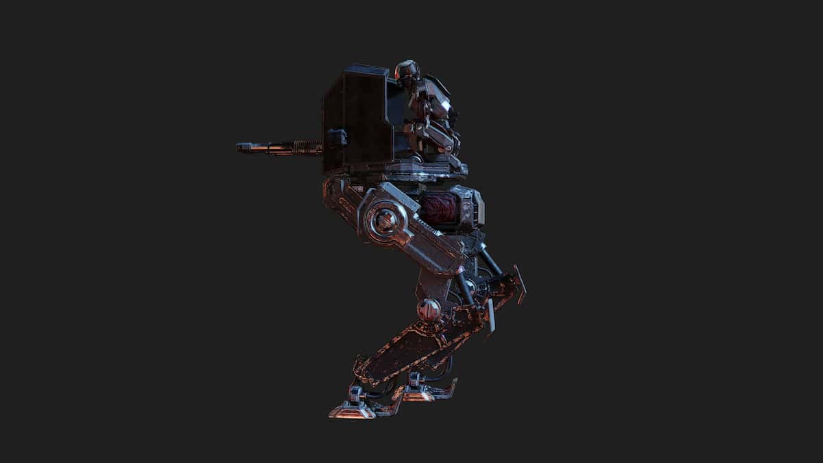 Helldivers 2 image of a Scout Strider