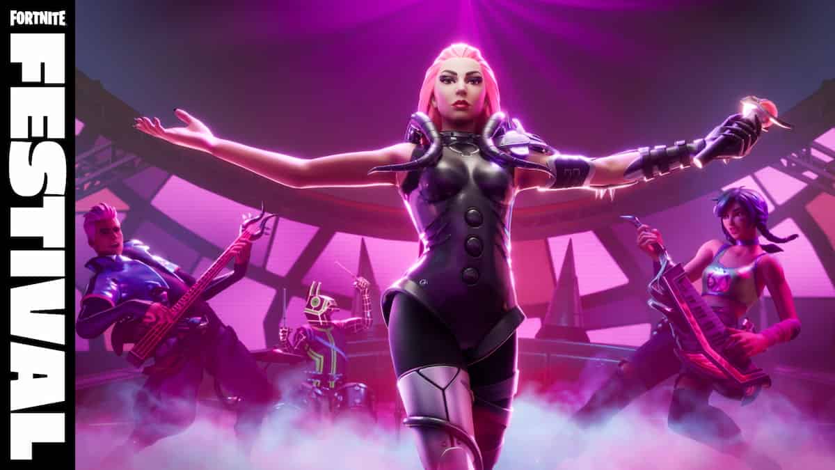 Fortnite Festival Season 2 image with Lady Gaga