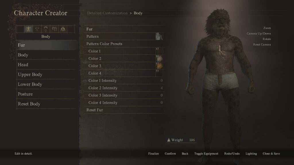 Image of Character Creation tool in Dragon's Dogma 2