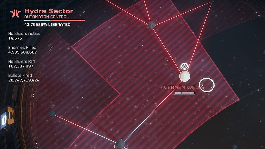 Helldivers 2 new supply lines Hydra sector