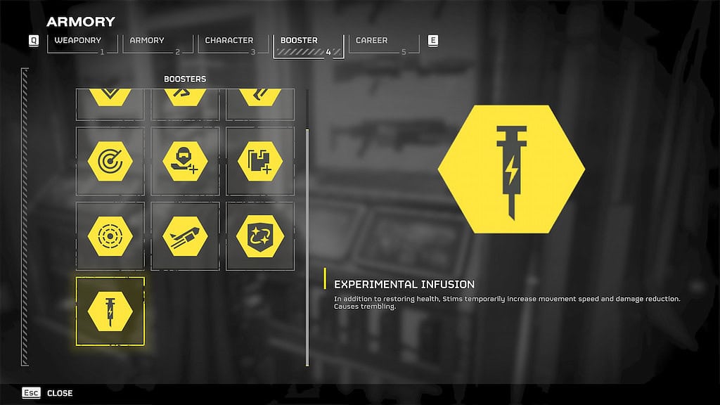 Helldivers 2 image of the Experimental Infusion Booster