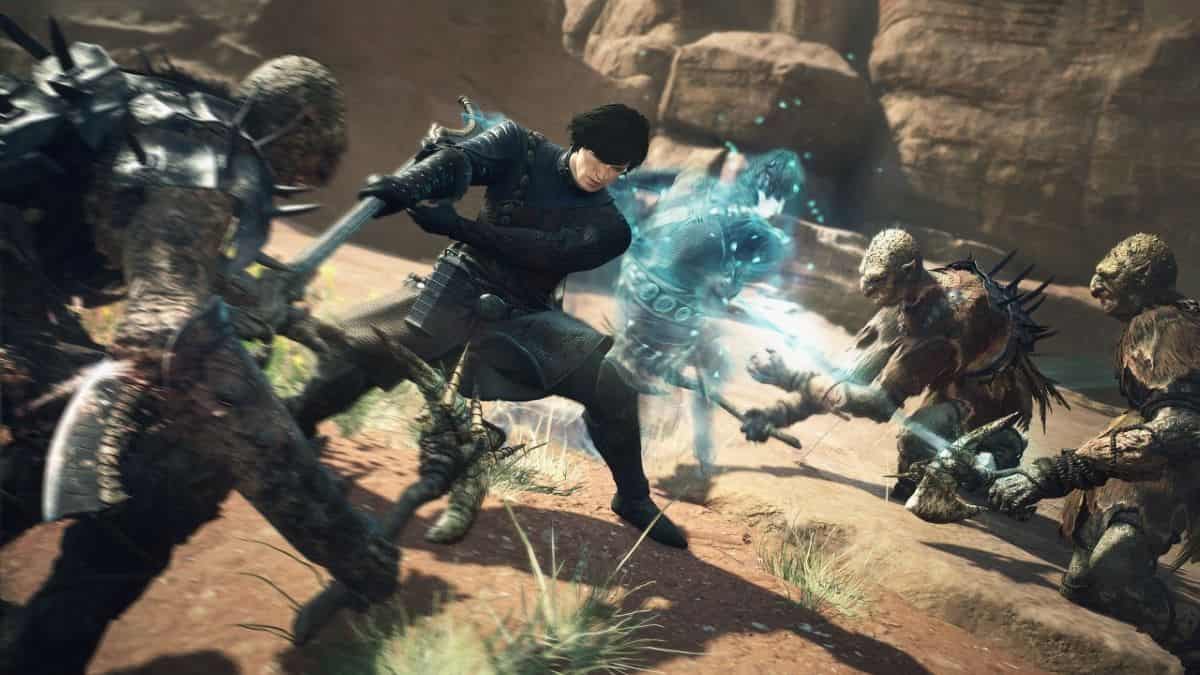 the Arisen fight against enemies in Dragon's Dogma 2