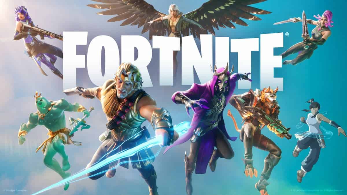 Fortnite Myths and Mortals promo image for the new Battle Pass