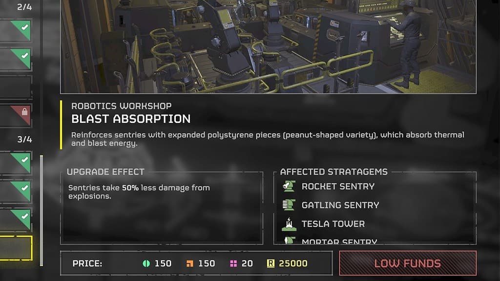 Helldivers 2 Blast Absorption