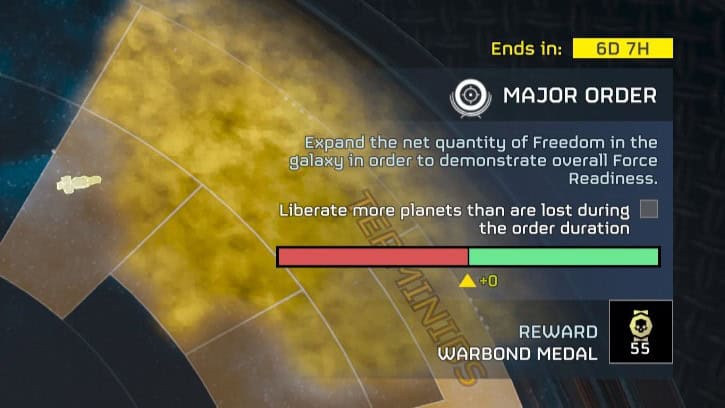 Helldivers 2 major order objectives