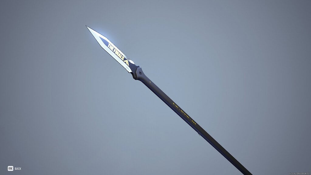 Screenshot of Spear weapon in The Finals