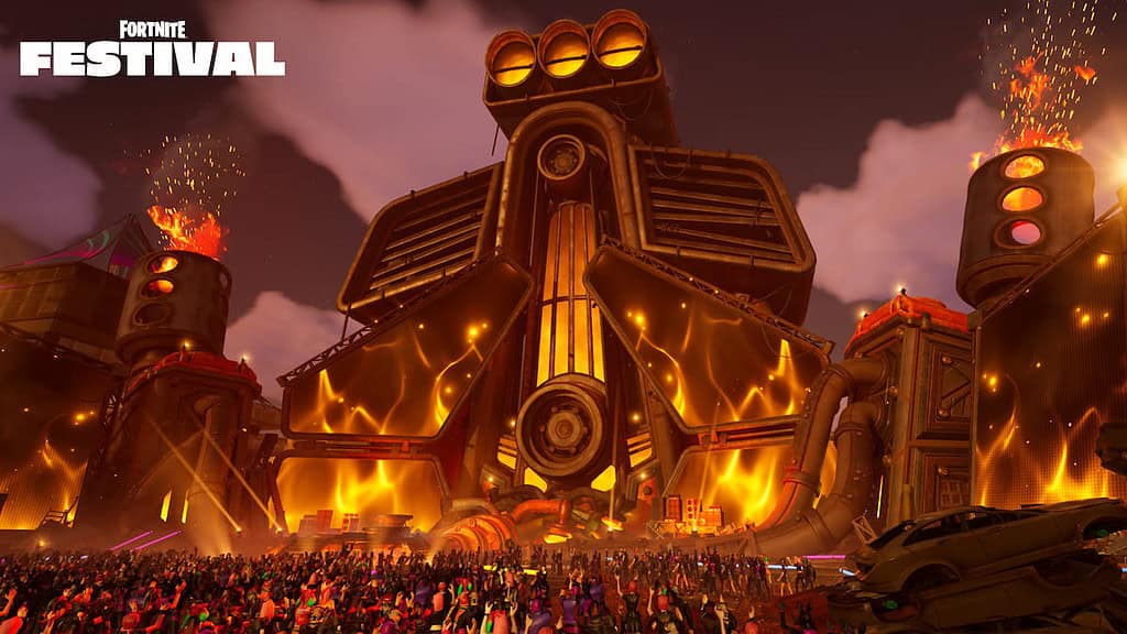 Fornite festival season 4 stage