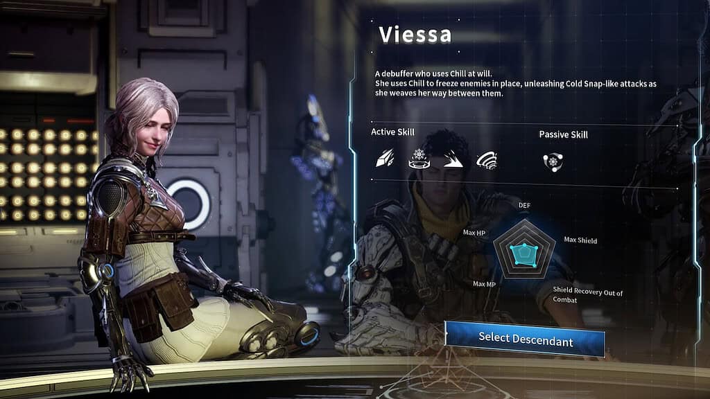 The First Descendant Viessa in tutorial