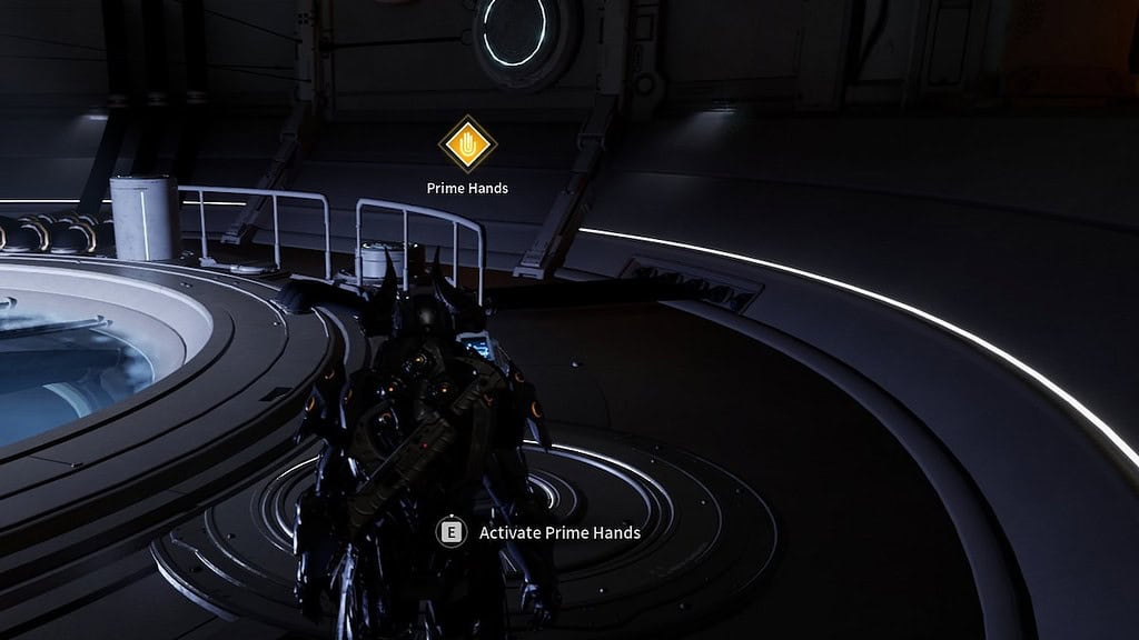 Screenshot of the Prime Hands terminal in The First Descendant