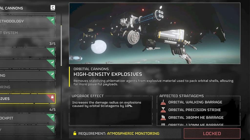 Helldivers 2 High-Density Explosives