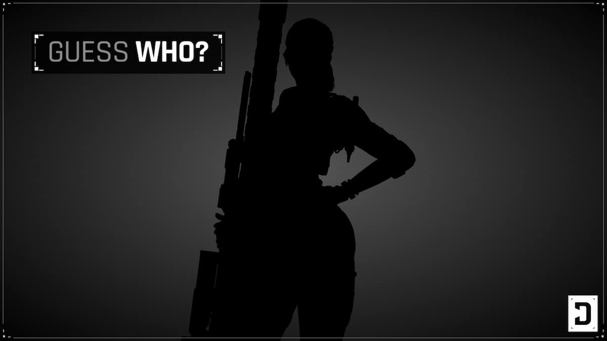 The First Descendant silhouette of a character