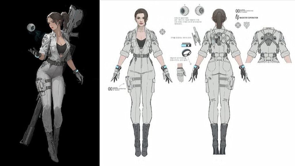 The First Descendant Concept art for Hailey