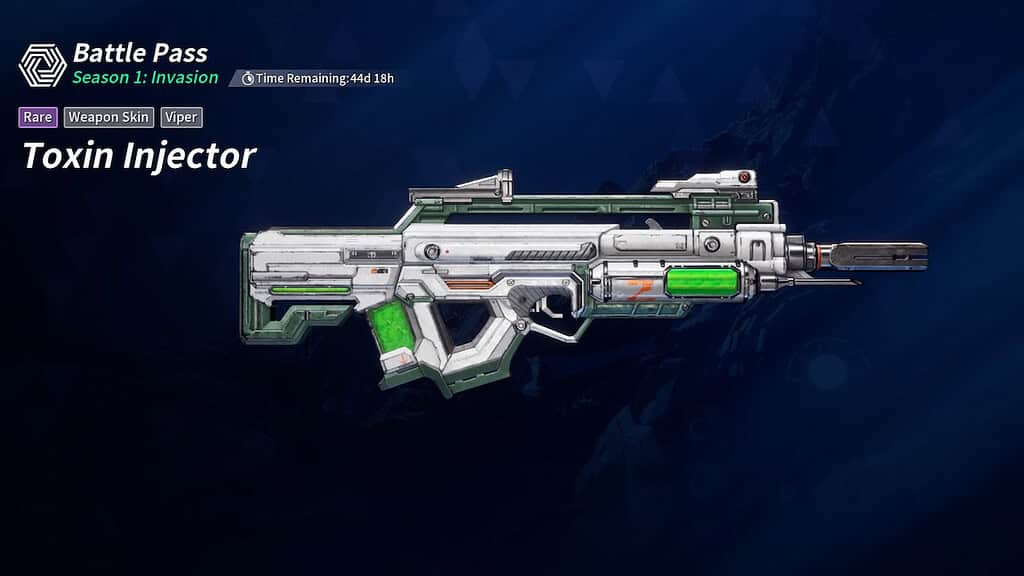 The First Descendant Toxin Injector weapon skin