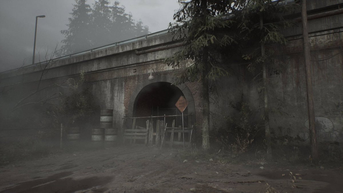 Playstation Silent Hill 2 remake tunnel