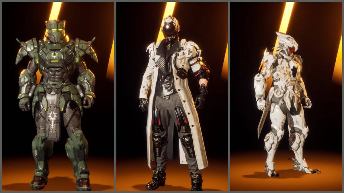 The First Descendant new skins for Ajax, Blair and Enzo